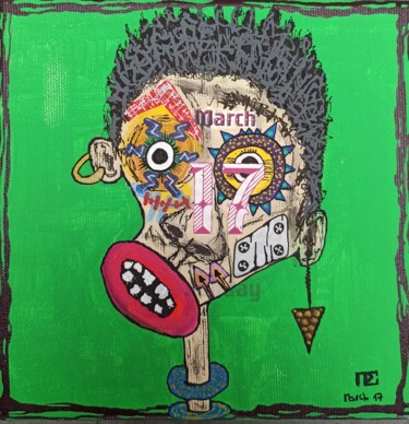 Peinture intitulée "March17." par Pierre Soufflet, Œuvre d'art originale, Acrylique Monté sur Châssis en bois