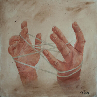 Pittura intitolato "Ripiglini" da Tommaso Pensa, Opera d'arte originale, Acrilico