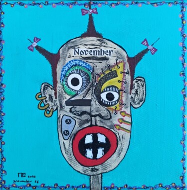 Peinture intitulée "November26." par Pierre Soufflet, Œuvre d'art originale, Acrylique Monté sur Châssis en bois