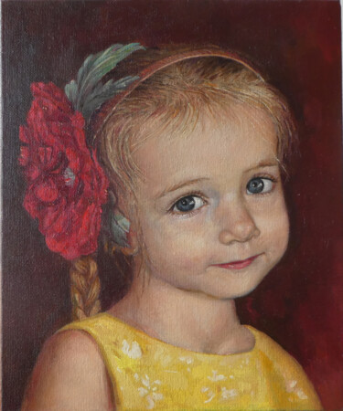 Peinture intitulée "Portrait2" par Andrey Maysky, Œuvre d'art originale, Huile