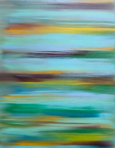 「Oscillatory motion」というタイトルの絵画 Ivan Klymenkoによって, オリジナルのアートワーク, オイル