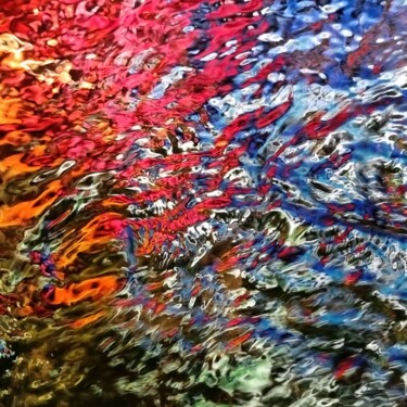 Photographie intitulée "Flamboyant" par Sylvie Chapuis, Œuvre d'art originale, Photographie numérique