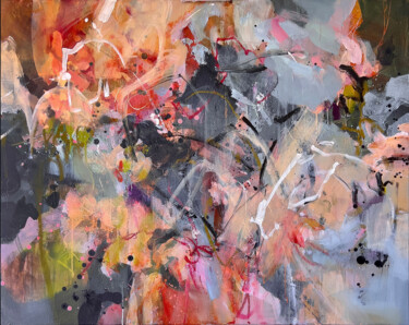 Painting titled "Mortal Echoes, Immo…" by Anna Rolskaya, Original Artwork, Acrylic
