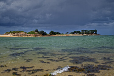 Photography titled "Carantec, vaguelett…" by Thierry Martin, Original Artwork, Digital Photography