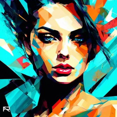 数字艺术 标题为“Fashion art 13” 由Анатолий Рабков, 原创艺术品, 2D数字工作