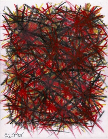 Dessin intitulée "B- 733" par Jean-Thomas Bédard, Œuvre d'art originale, Crayon