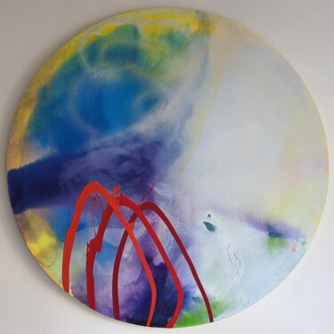 Whispers Of Serenity/ Reflections Painting titled "Whispers Of Serenit…" by Iliad Sabchi, Original Artwork, Acrylic