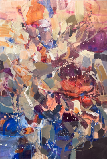 Painting titled "The Alchemy of Memo…" by Anna Rolskaya, Original Artwork, Acrylic