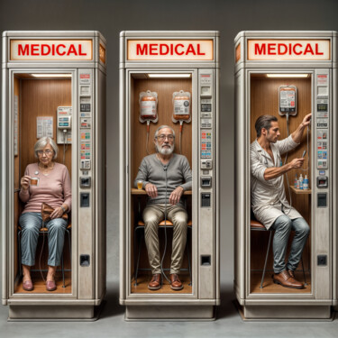 数字艺术 标题为“Medical_20” 由Egidoro, 原创艺术品, AI生成的图像
