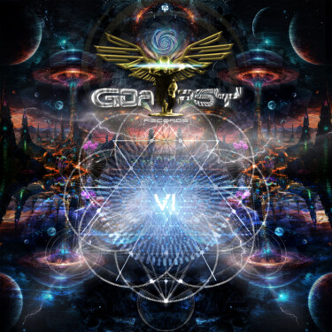 Arts numériques intitulée "GOAPSYCREW VI" par Goapsyrecords, Œuvre d'art originale, Collage numérique