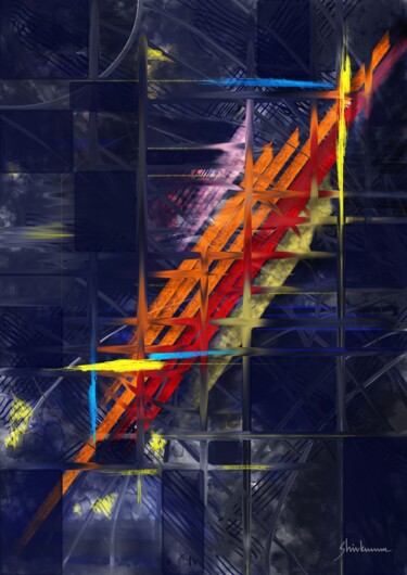 Digital Arts titled "The Rise" by Shivkumar S, Original Artwork, Digital Painting