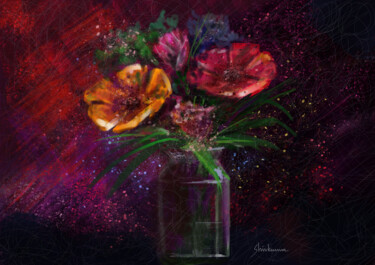 Digitale Kunst getiteld "Mind and the Soul" door Shivkumar S, Origineel Kunstwerk, 2D Digital Work