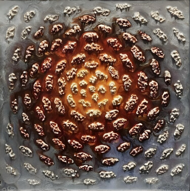 Painting titled "Anime" by X_píró, Original Artwork, Resin