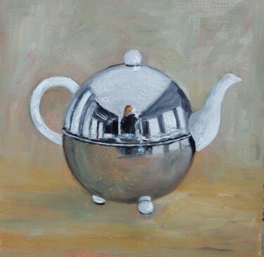 绘画 标题为“Teapot” 由Els Driesen, 原创艺术品, 油