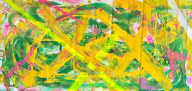 Painting titled "LA ESPERANZA DEL FI…" by Tatiane Da Silva, Original Artwork, Acrylic