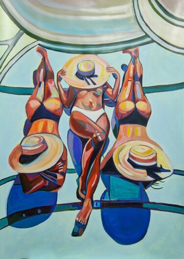 "Relaxation / 101 x…" başlıklı Tablo Alexandra Djokic tarafından, Orijinal sanat, Akrilik