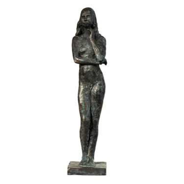 Sculpture titled "Reflection" by Angelika Kienberger, Original Artwork, Bronze