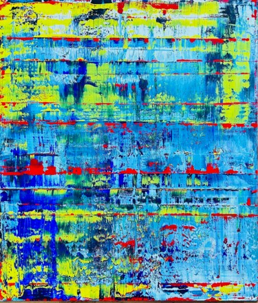 Malarstwo zatytułowany „Abstract Emotional…” autorstwa Rafal Dobosz, Oryginalna praca, Olej