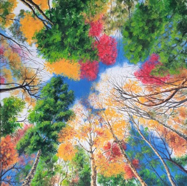 绘画 标题为“Let's Meet in the S…” 由Fineartderya, 原创艺术品, 丙烯