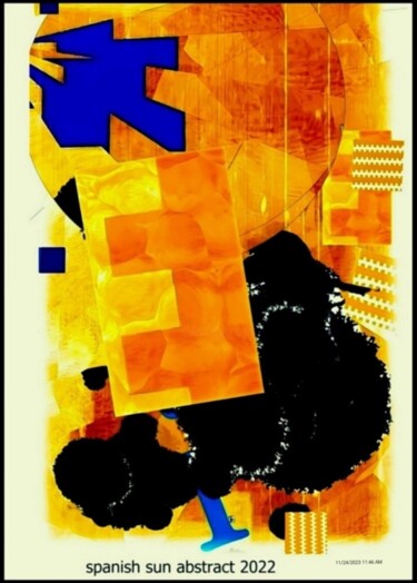 数字艺术 标题为“Sol español.spanish…” 由Nobuaki Nakamura, 原创艺术品, 数字油画