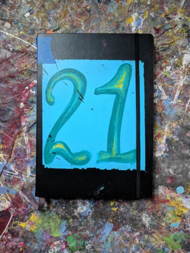 Sketchbook #21 图画 标题为“Sketchbook #21” 由Oberlin The Artist, 原创艺术品, 铅笔