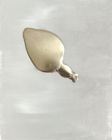 Painting titled "Concrete and Gold V…" by Roman Winter, Original Artwork, Acrylic