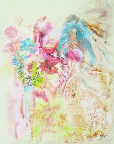 Peinture intitulée "Apparition" par Navema, Œuvre d'art originale, Acrylique Monté sur Châssis en bois