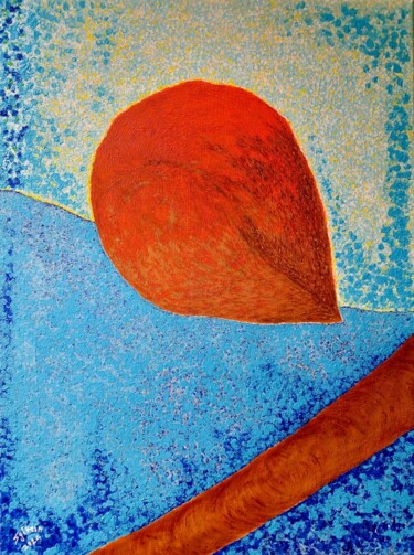 Peinture intitulée "Arbre à pulpe de no…" par Sylvain Zabeth, Œuvre d'art originale, Acrylique