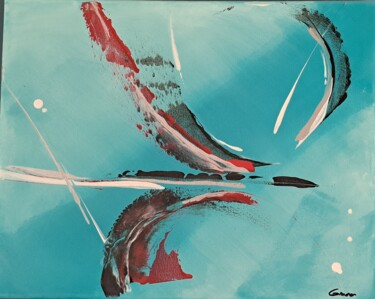Malerei mit dem Titel "Homme" von Gregory Mora, Original-Kunstwerk, Acryl