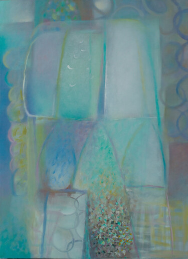 Painting titled "Прозрачность" by Viktoriia Aksenova, Original Artwork, Acrylic