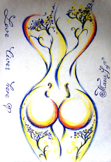 EcstaSy #2 绘画 标题为“EcstaSy #2” 由Iryna Tatur, 原创艺术品, 水彩