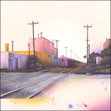 Peinture intitulée "Passage Zérozoïste…" par François-Pierre Bleau (Dit Zéro Zoo), Œuvre d'art originale, Huile