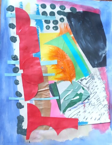 Collages titled "aLKMAAR" by Ronnie Kolner, Original Artwork, Collages