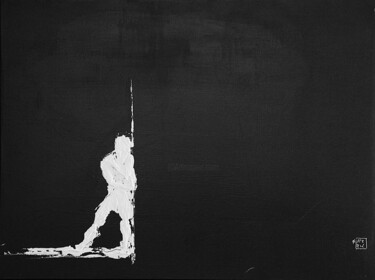 Peinture intitulée "résistance" par Pascal Douffet, Œuvre d'art originale, Acrylique