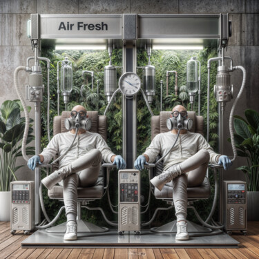 数字艺术 标题为“Air Fresh_01” 由Egidoro, 原创艺术品, AI生成的图像