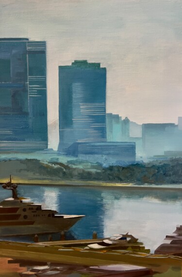 Pittura intitolato "DUBAI" da Darina Abramova, Opera d'arte originale, Olio