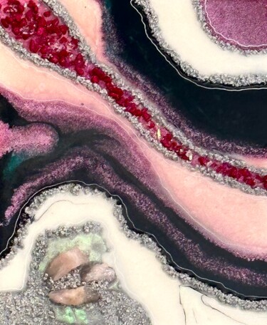 Collages titled "Pralines" by Nath D’Oyo Art,, Original Artwork, Collages