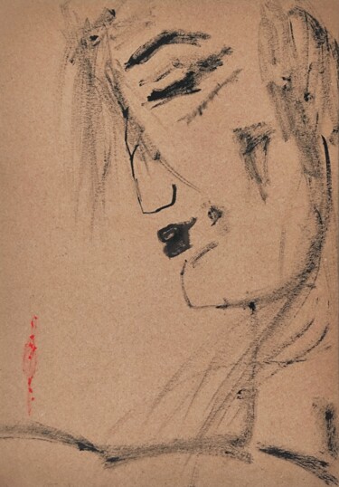 图画 标题为“Vance” 由Olesya Nikolaeva, 原创艺术品, 墨