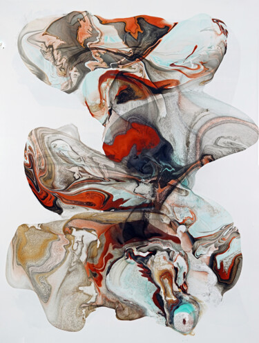 Malerei mit dem Titel "Walk Of Life" von Fintan Whelan, Original-Kunstwerk, Öl Auf Keilrahmen aus Holz montiert