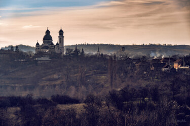 Photography titled "The Village Church" by Grigore Roibu, Original Artwork, Digital Photography