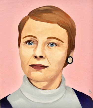 绘画 标题为“Yvonne R-C, 1965, P…” 由Anna D., 原创艺术品, 丙烯