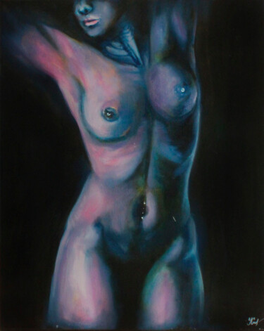 #1 Peinture intitulée "#1" par Karina Kopteva, Œuvre d'art originale, Huile