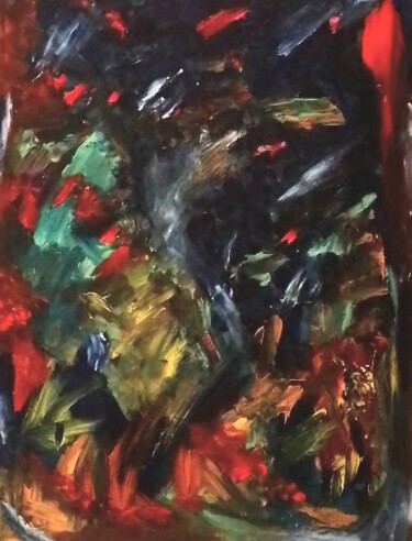 Peinture intitulée "Lumière éternelle" par Seny Jasna, Œuvre d'art originale, Huile