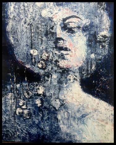 Painting titled "who made who" by Anamaria Cepoi, Original Artwork, Acrylic
