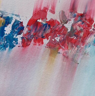 Couteau Peinture intitulée "Couteau" par Christelle Moreau, Œuvre d'art originale, Acrylique