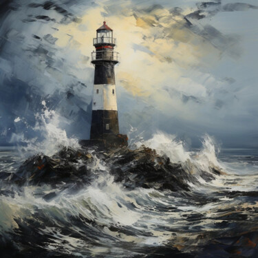 Digital Arts με τίτλο "GUARDIAN OF THE STO…" από Voskresenskaya, Αυθεντικά έργα τέχνης, Ψηφιακή εκτύπωση