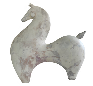 Scultura intitolato "Henko" da Paola Moscatelli, Opera d'arte originale, Cemento