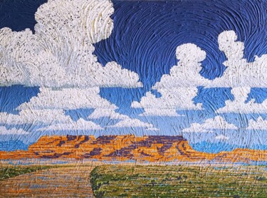 Peinture intitulée "WARRIORS OF THE SKY" par Arthur Benjamins, Œuvre d'art originale, Acrylique Monté sur Châssis en bois