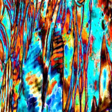 Digitale Kunst getiteld "Inspiration aux sen…" door Cj Perin, Origineel Kunstwerk, Digitaal Schilderwerk