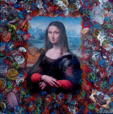 绘画 标题为“MONNA LISA THE DREA…” 由Giuseppe Grieco (EditorDreams), 原创艺术品, 丙烯